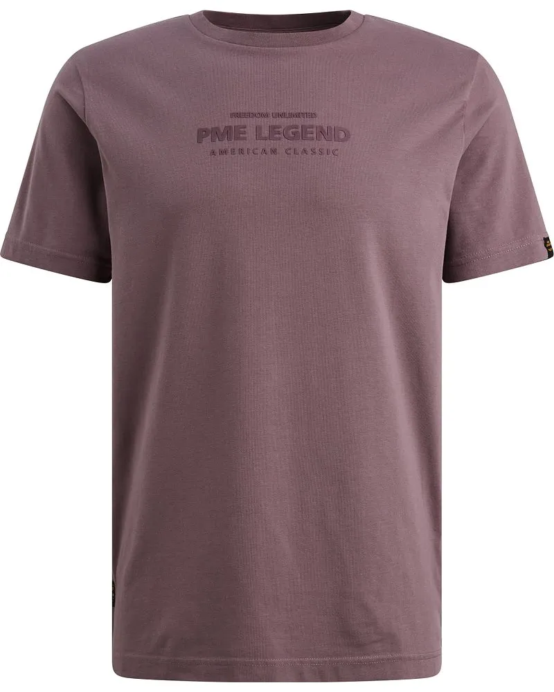PME Legend T-Shirt Logo Lavender Lila Violett