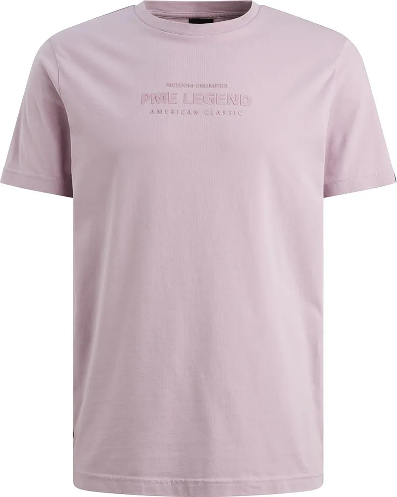 PME Legend T-Shirt Logo Lavender Lila Violett