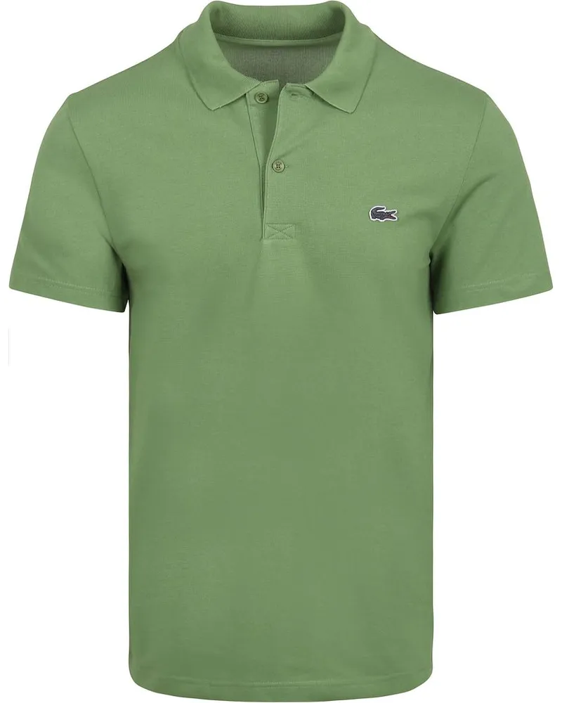 Lacoste Poloshirt Atmungsaktiv Mittelgrün Grün