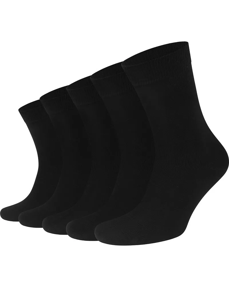 Björn Borg 10-Pack Socken Schwarz Schwarz