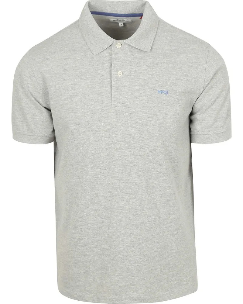 McGregor Piqué Poloshirt Grau Anthrazit