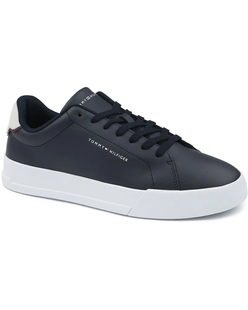 Tommy Hilfiger Sneaker Leather Court Navy Dunkelblau