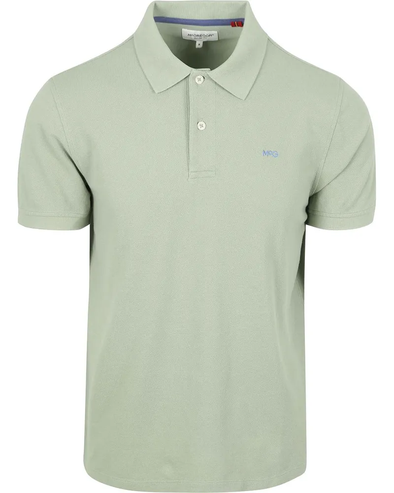 McGregor Piqué Poloshirt Hellgrün Grün