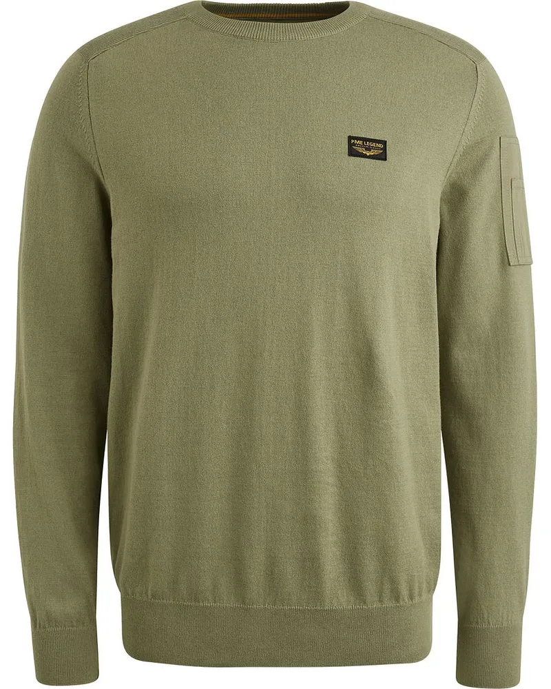 PME Legend American Classic Pullover Oil Grün Grün