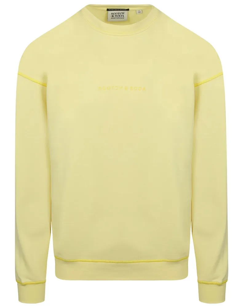 Scotch&Soda Pullover Core Logo Gelb Gelb