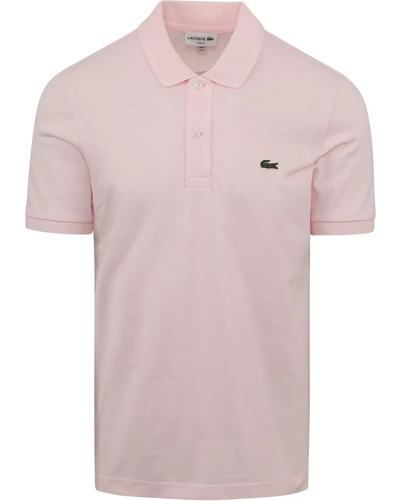 Lacoste Poloshirt Pique Rosa Pink