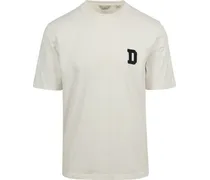 Ty T-shirt Druck Weiß