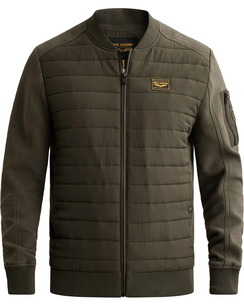 PME Legend Hybrid Jacket Beluga Dunkelgrün