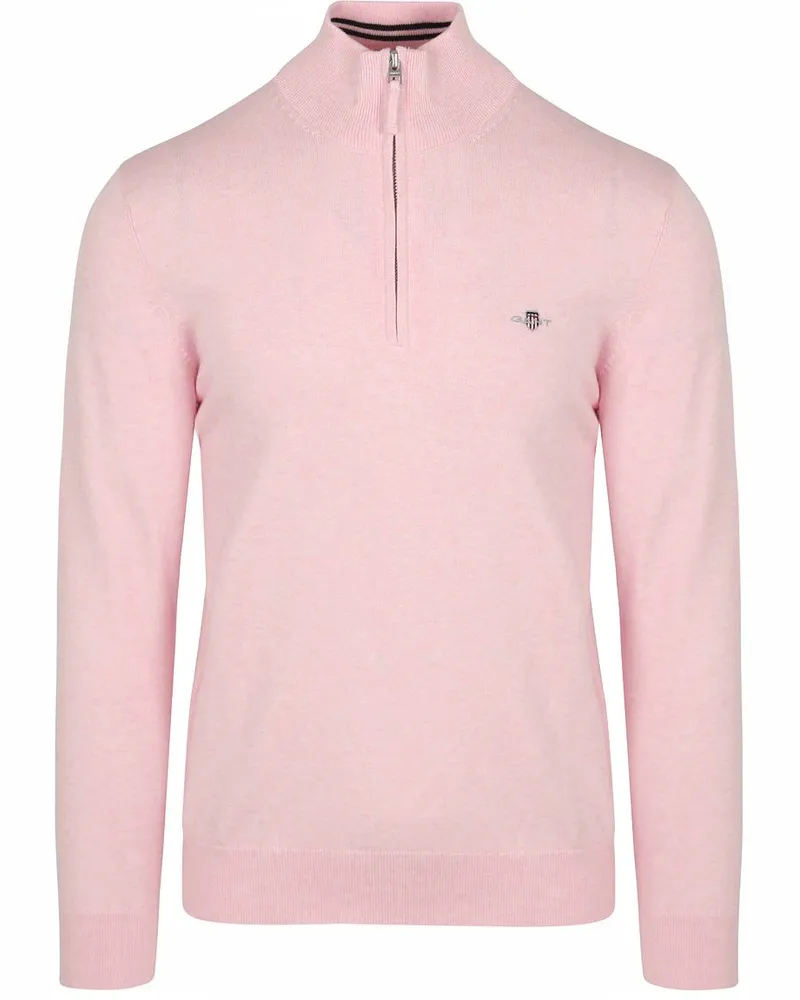 Gant Half Zip Pullover Hellrosa Pink