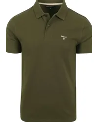 Barbour Poloshirt Dunkelgrün Dunkelgrün