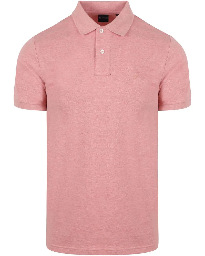 Suitable Mang Poloshirt Rosa Pink