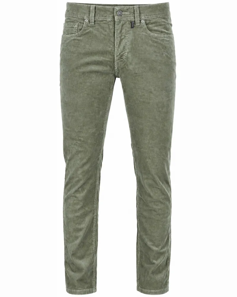 Pierre Cardin Lyon Cordhose Tapered Green Grün
