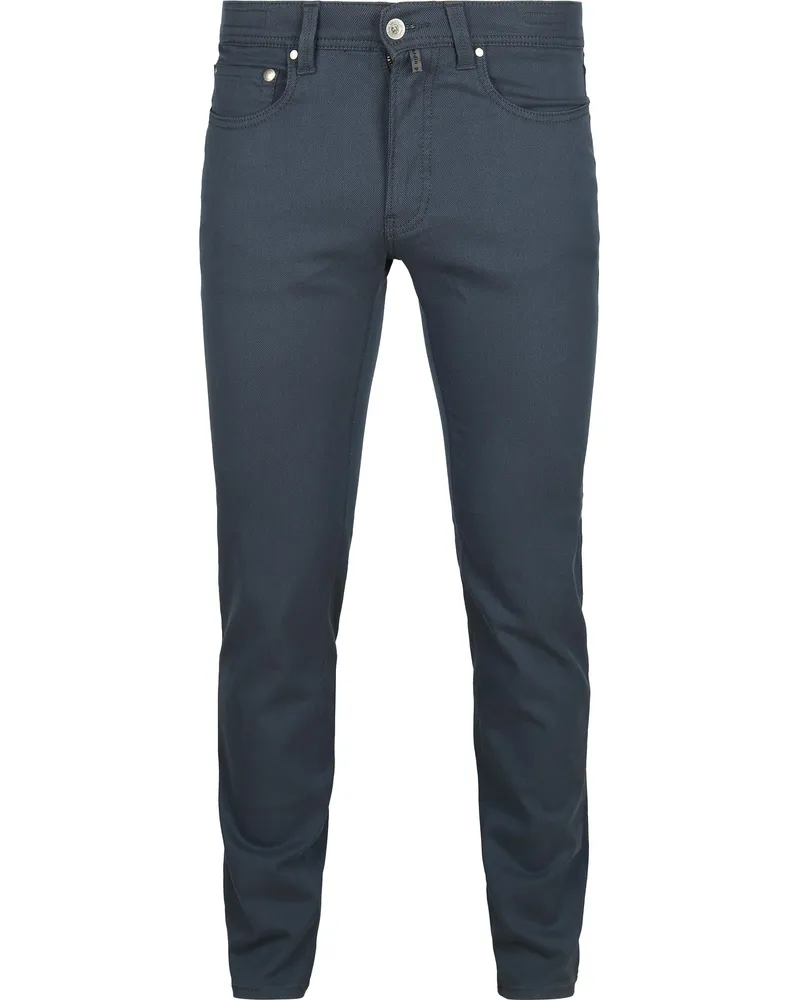 Pierre Cardin Hose Lyon Futureflex Peony Blau Dunkelblau