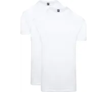 T-Shirt Virginia Weiß Extra Lang (2er-Pack
