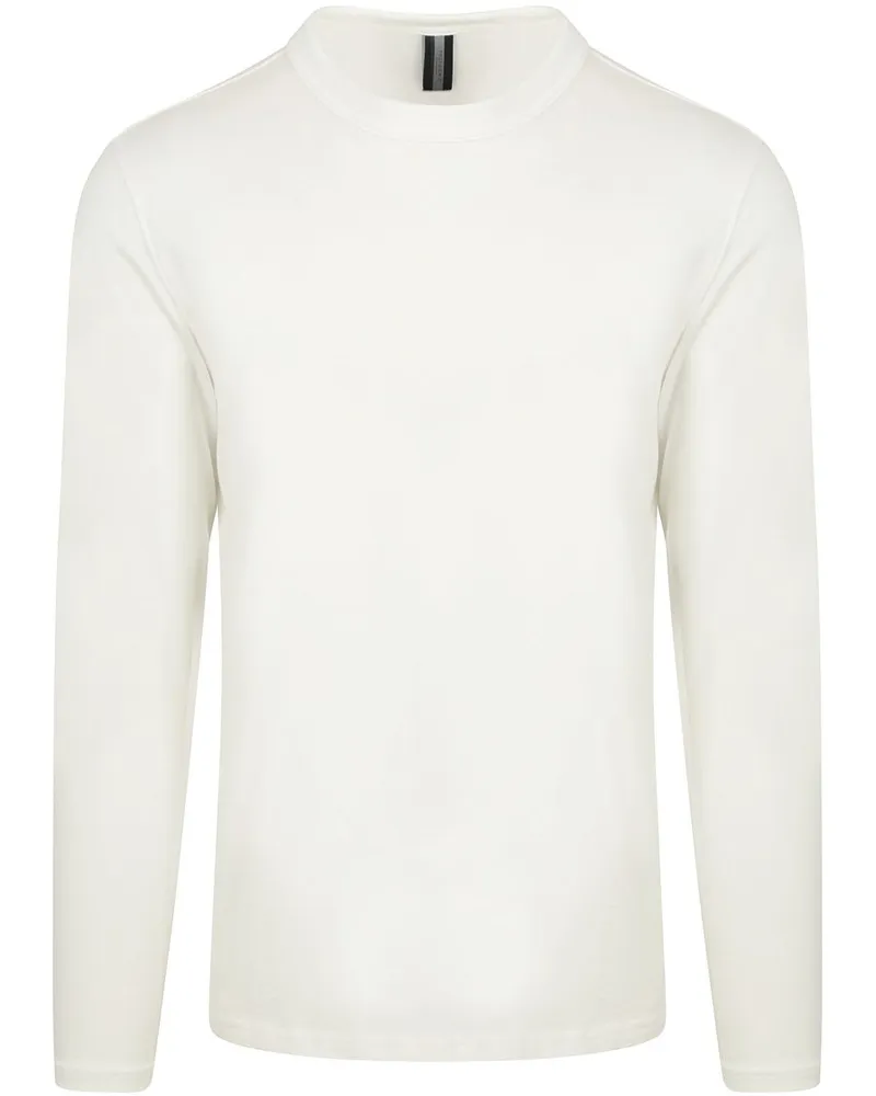Profuomo Longsleeve T-Shirt Off White Weiß