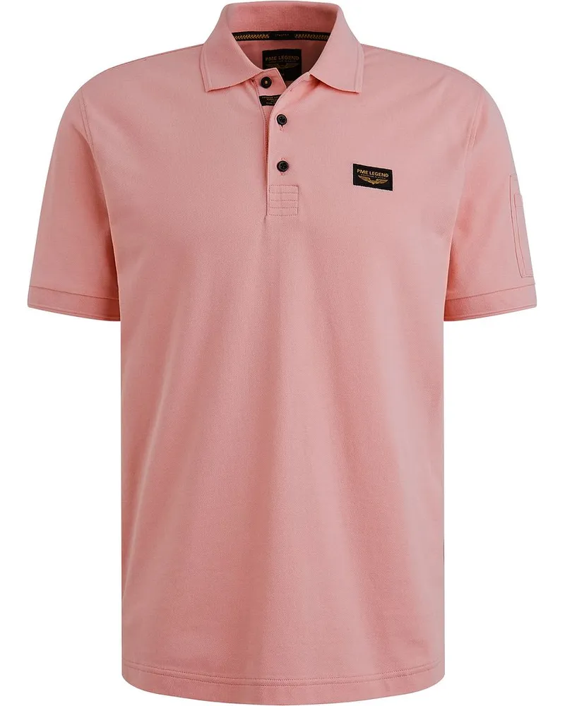 PME Legend Poloshirt Trackway Coral Pink
