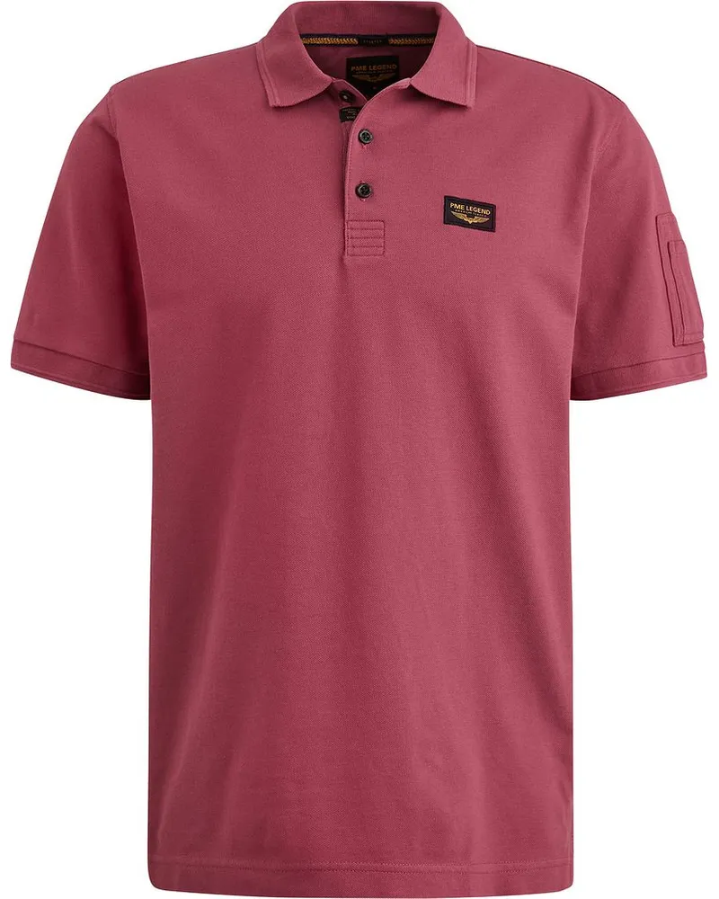 PME Legend Poloshirt Trackway Coral Pink