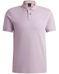 HUGO BOSS Polo Shirt Passenger Lila Violett