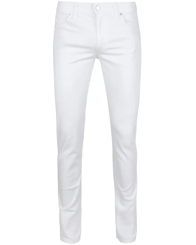 Alberto Pipe Denim Weiß Weiß