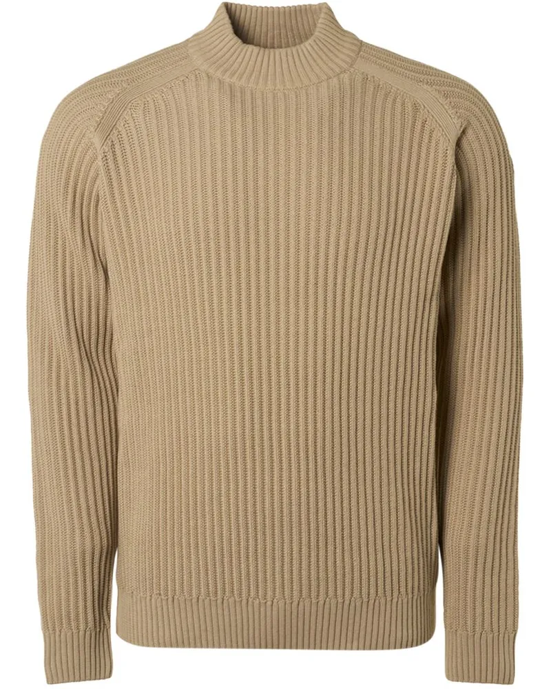 No Excess Pullover Turtle Knitted Beige Beige