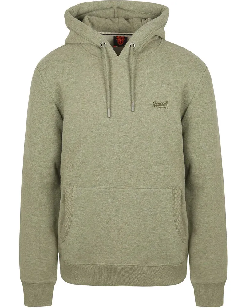 Superdry. Hoodie Essential Faded Sage Grün Grün