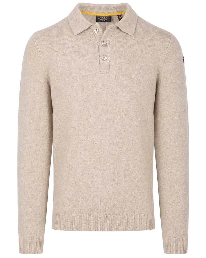 New Zealand Auckland NZA) Pullover Dobson Wollmischung Sand Beige
