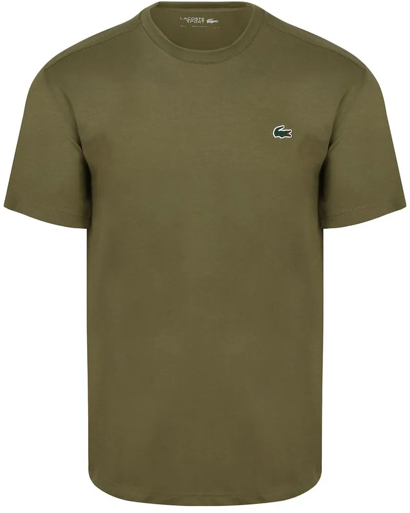 Lacoste T-Shirt Olivgrün Grün