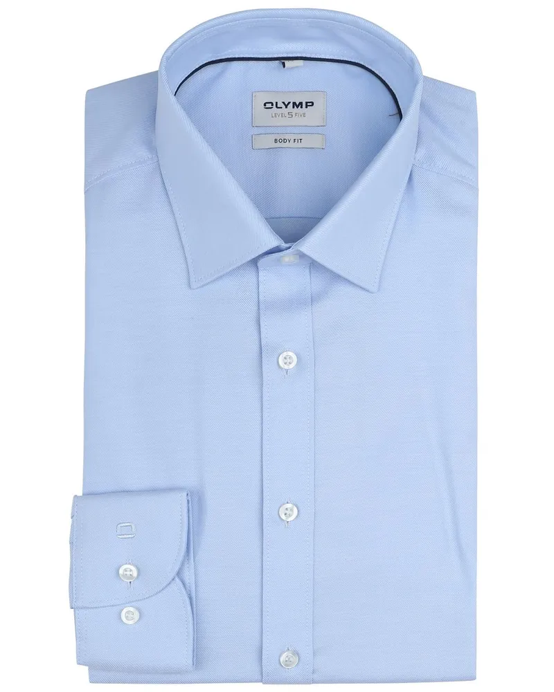 Olymp Level 5 Hemd Hellblau Hellblau