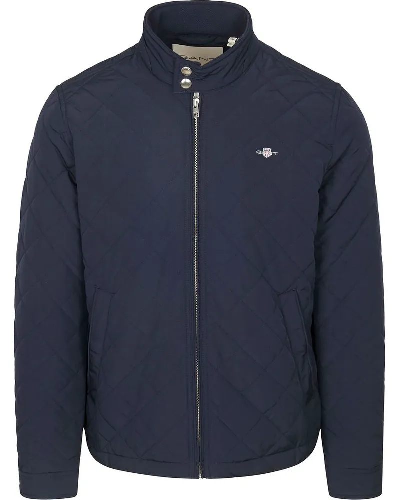 Gant Jacke Gesteppt Marine Dunkelblau