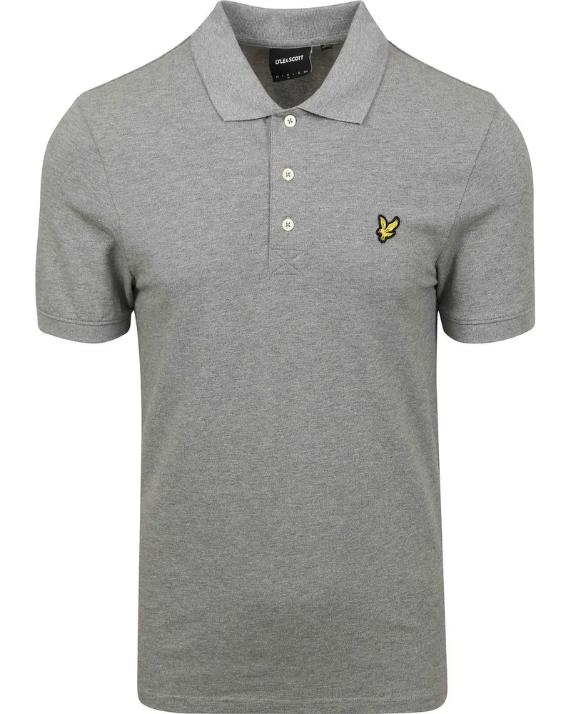 Lyle & Scott Lyle und Scott Polo Plain Grau Grau