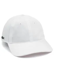 Lacoste Kappe Logo Weiß Weiß