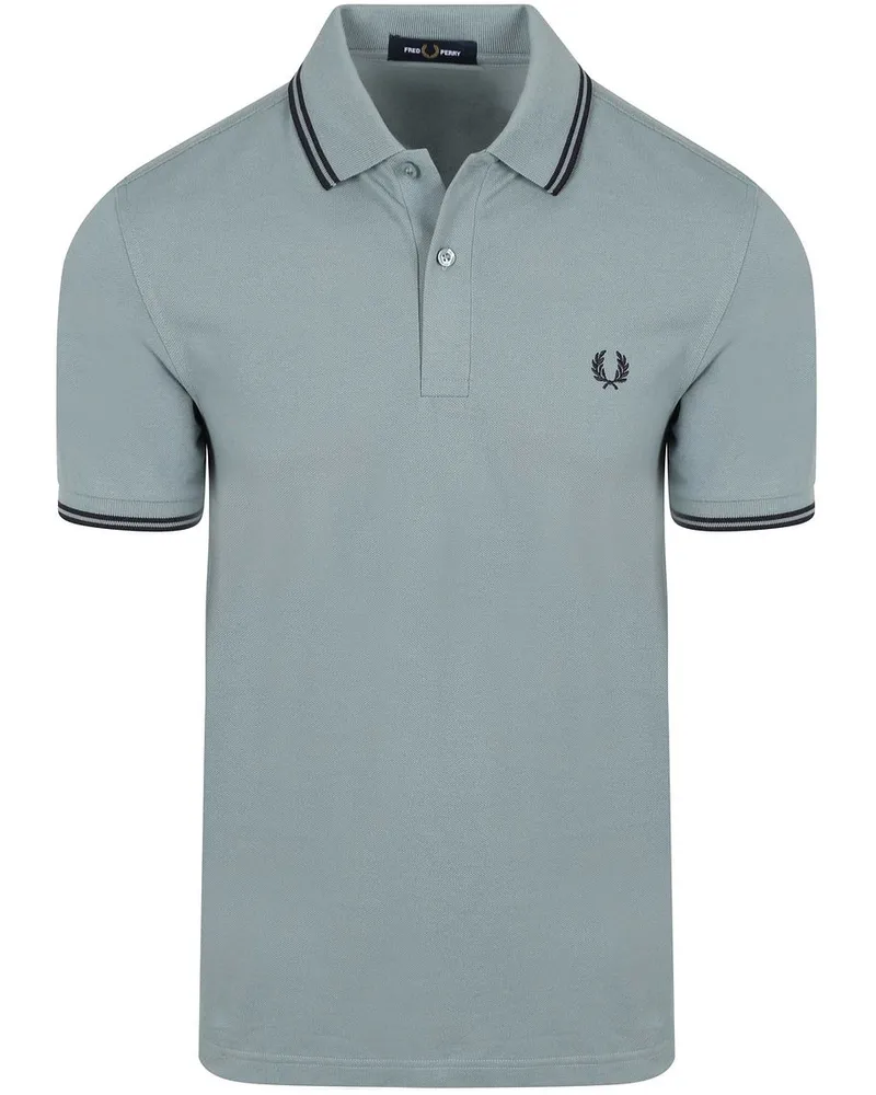 Fred Perry Polo Twin Tipped M3600 Blau Z56 Blau