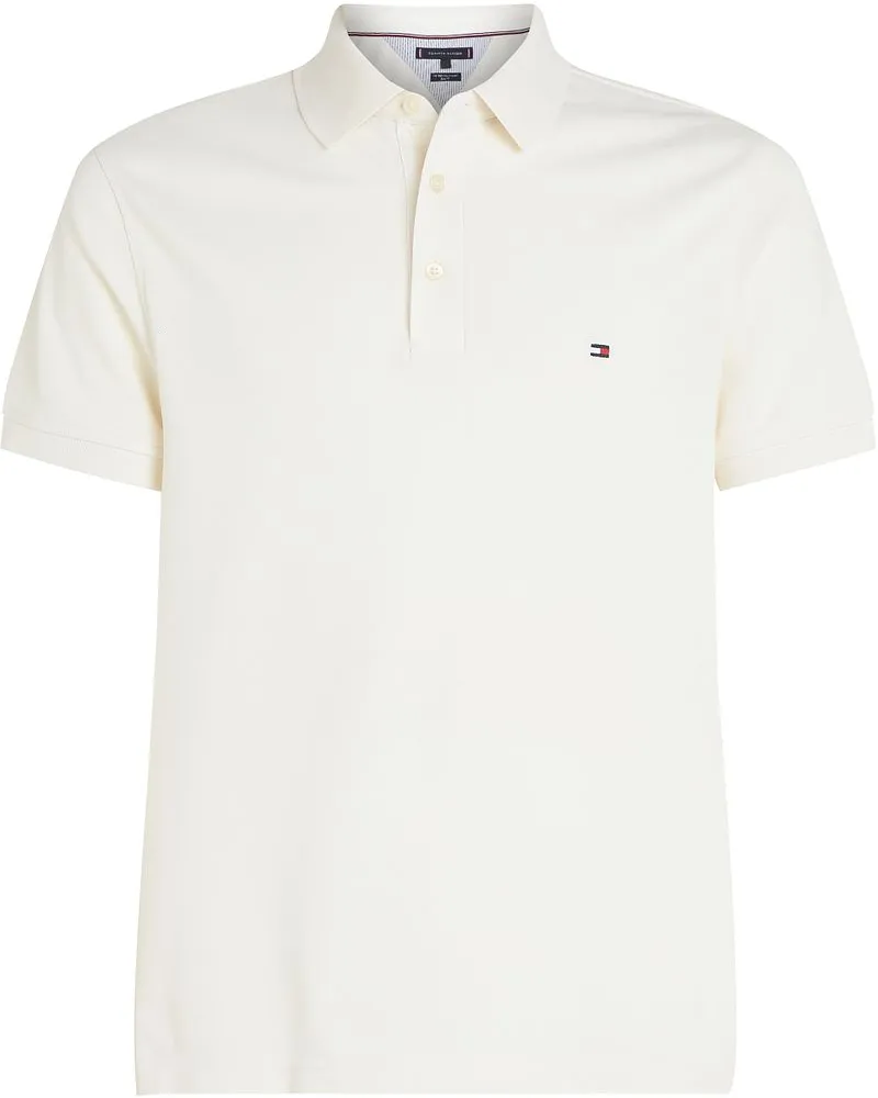 Tommy Hilfiger 1985 Polo Shirt Off White Weiß