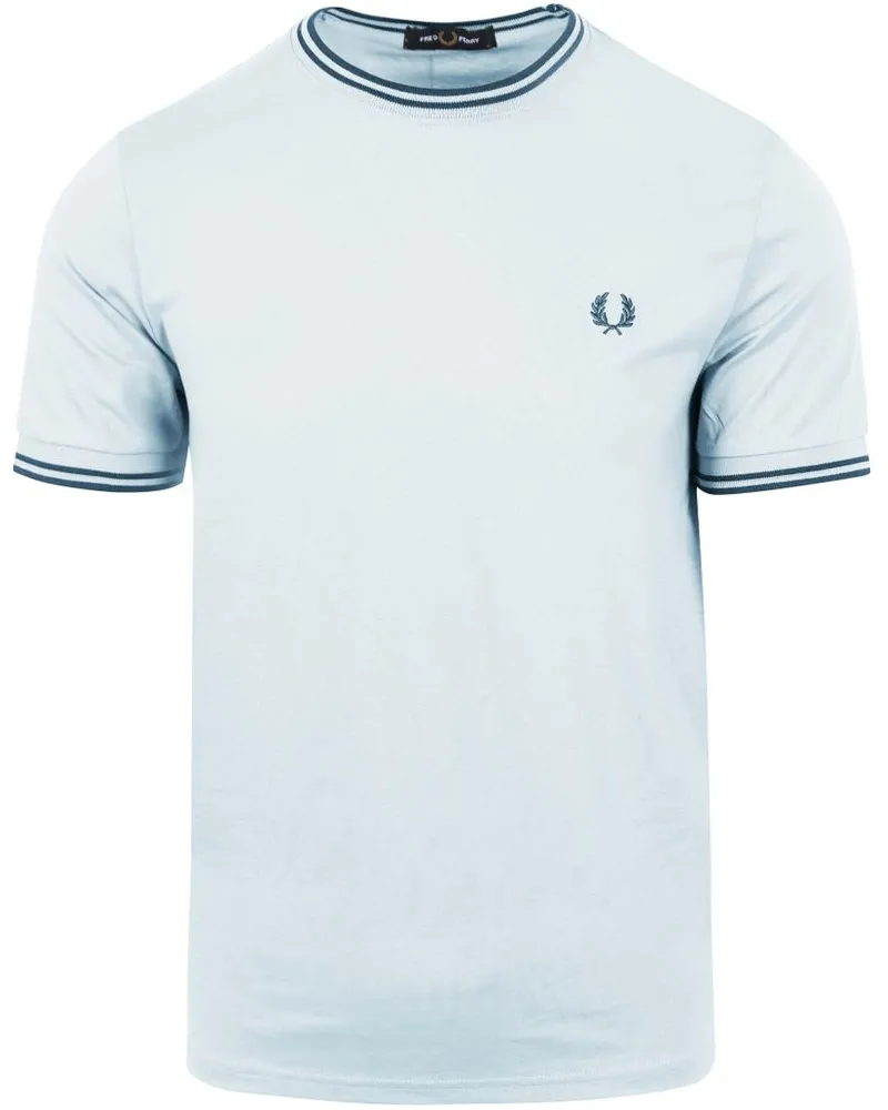 Fred Perry T-Shirt M1588 Hellblau V08 Hellblau