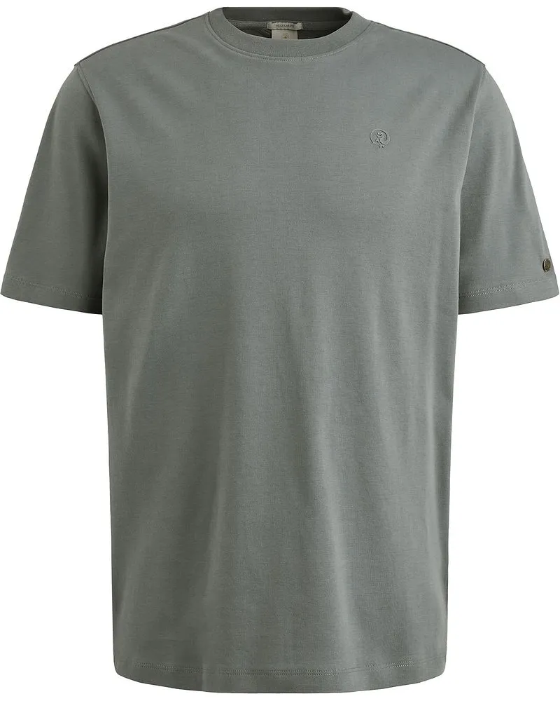 Cast Iron T-shirt Stormy Blau Grau