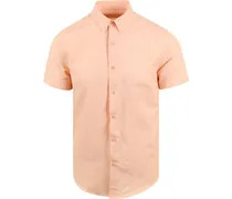 Short Sleeve Hemd Orange