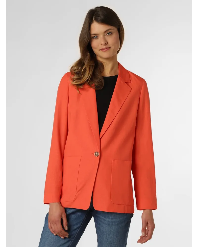 Esprit Blazer mit LeinenAnteil Orange