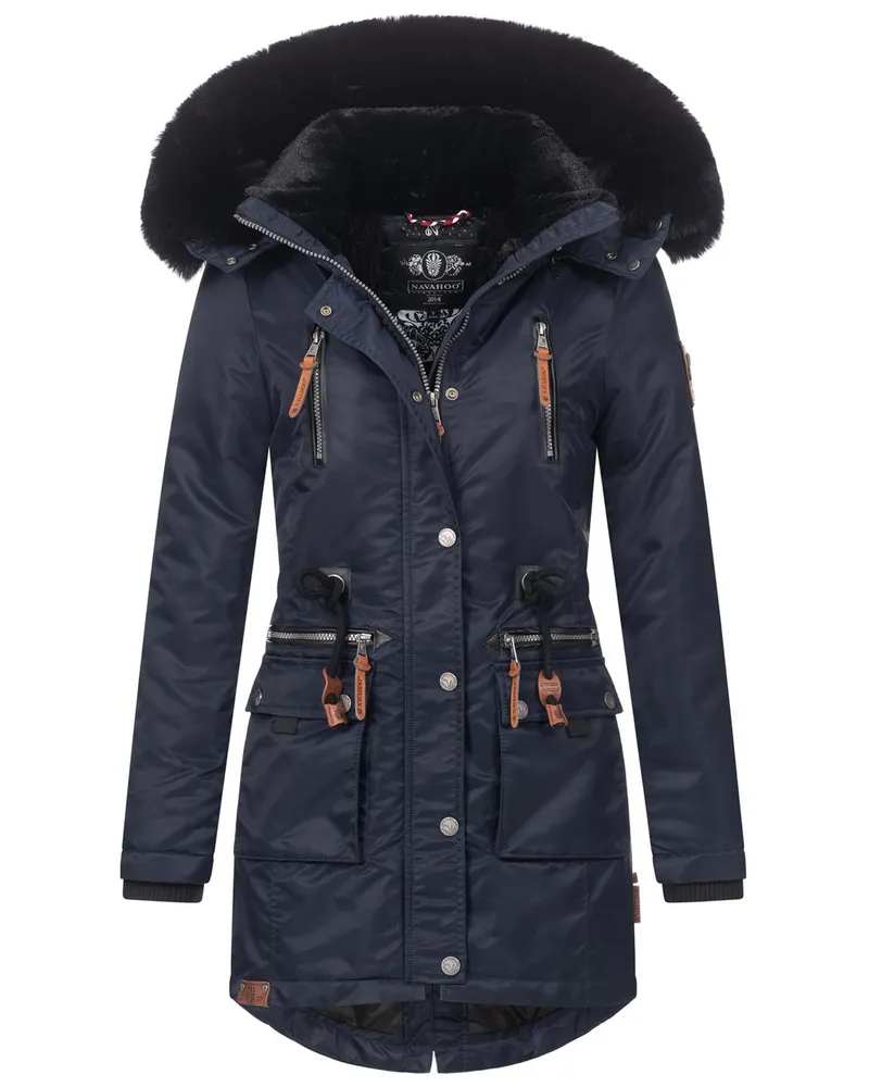 NAVAHOO Winterjacke Blau