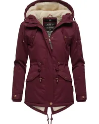 Marikoo Winterjacke Rot