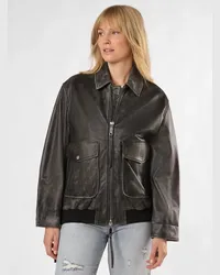 MAX&Co. Lederjacke Schwarz