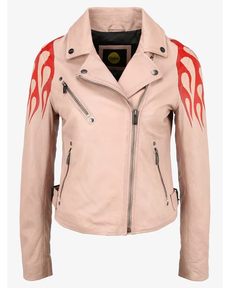 Buffalo Lederjacke Rosa