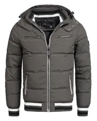 Indicode Winterjacke Grau