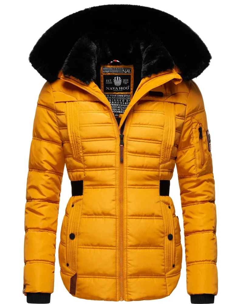 NAVAHOO Winterjacke Gelb