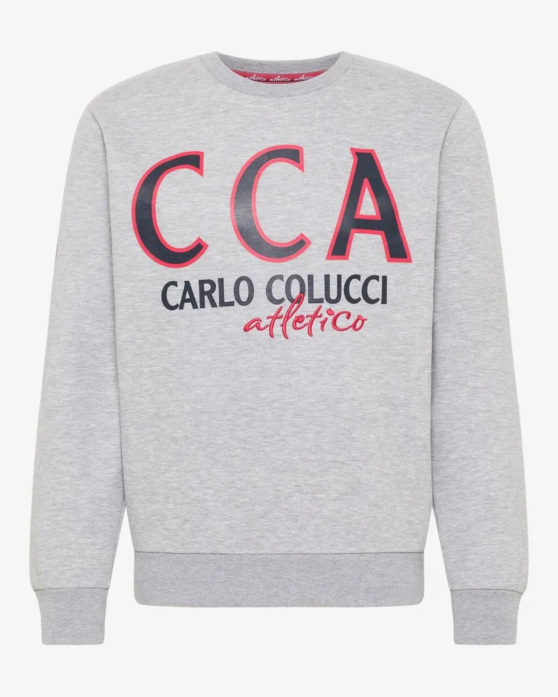 Carlo Colucci Sweatshirt Grau