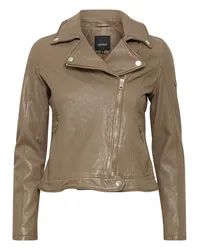 Oxmo Lederjacke Braun