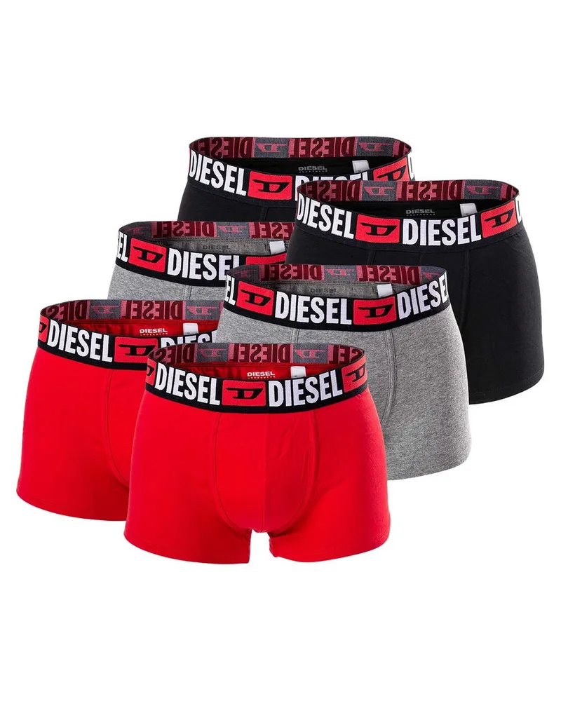 Diesel Boxershort 6er Pack Mehrfarbig