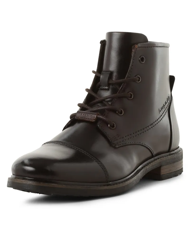 Bugatti Boots aus Leder Braun