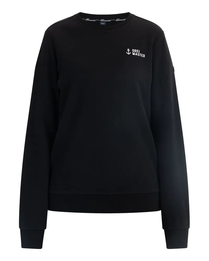 DreiMaster Sweatshirt Schwarz