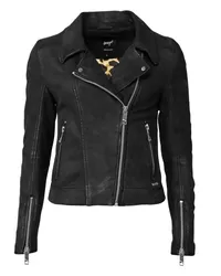 Maze Lederjacke Schwarz