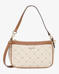 Carlo Colucci Schultertasche Beige